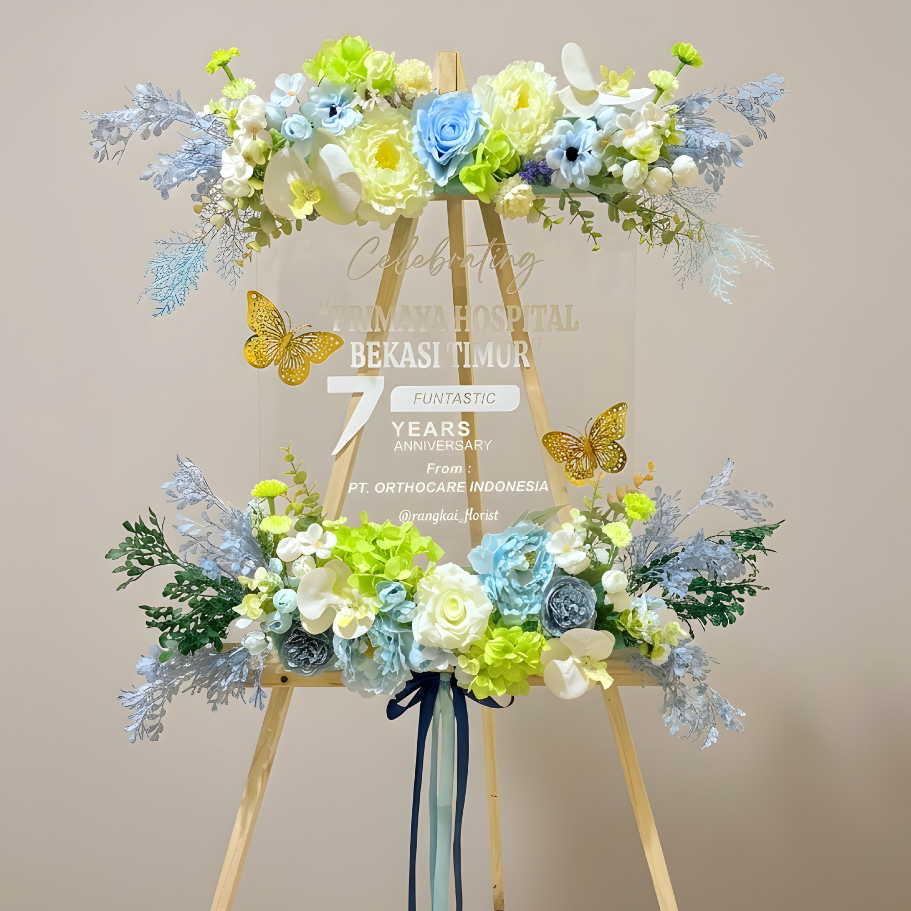 Papan Bunga Akrilik