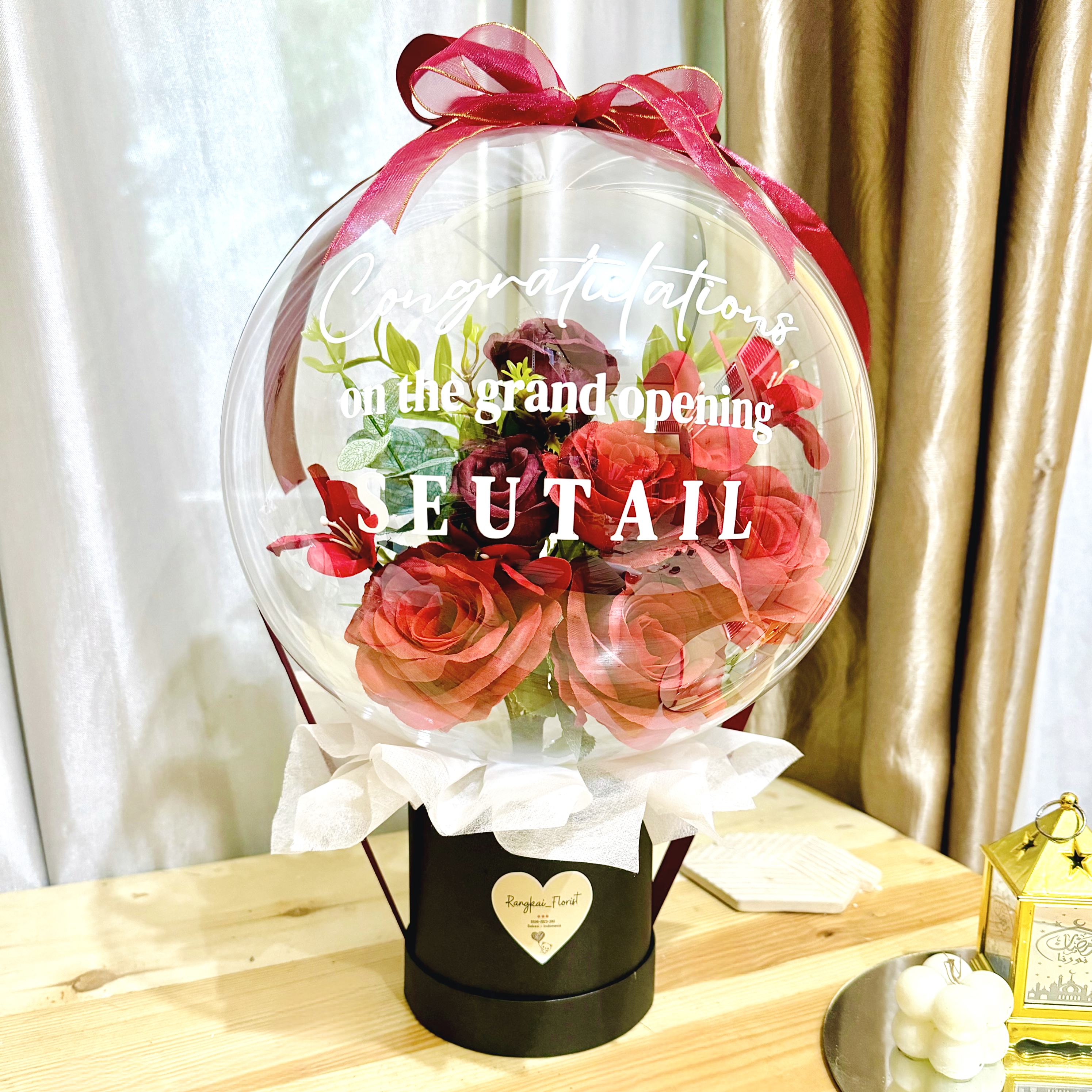 Ballon Bunga PVC Opening Standar