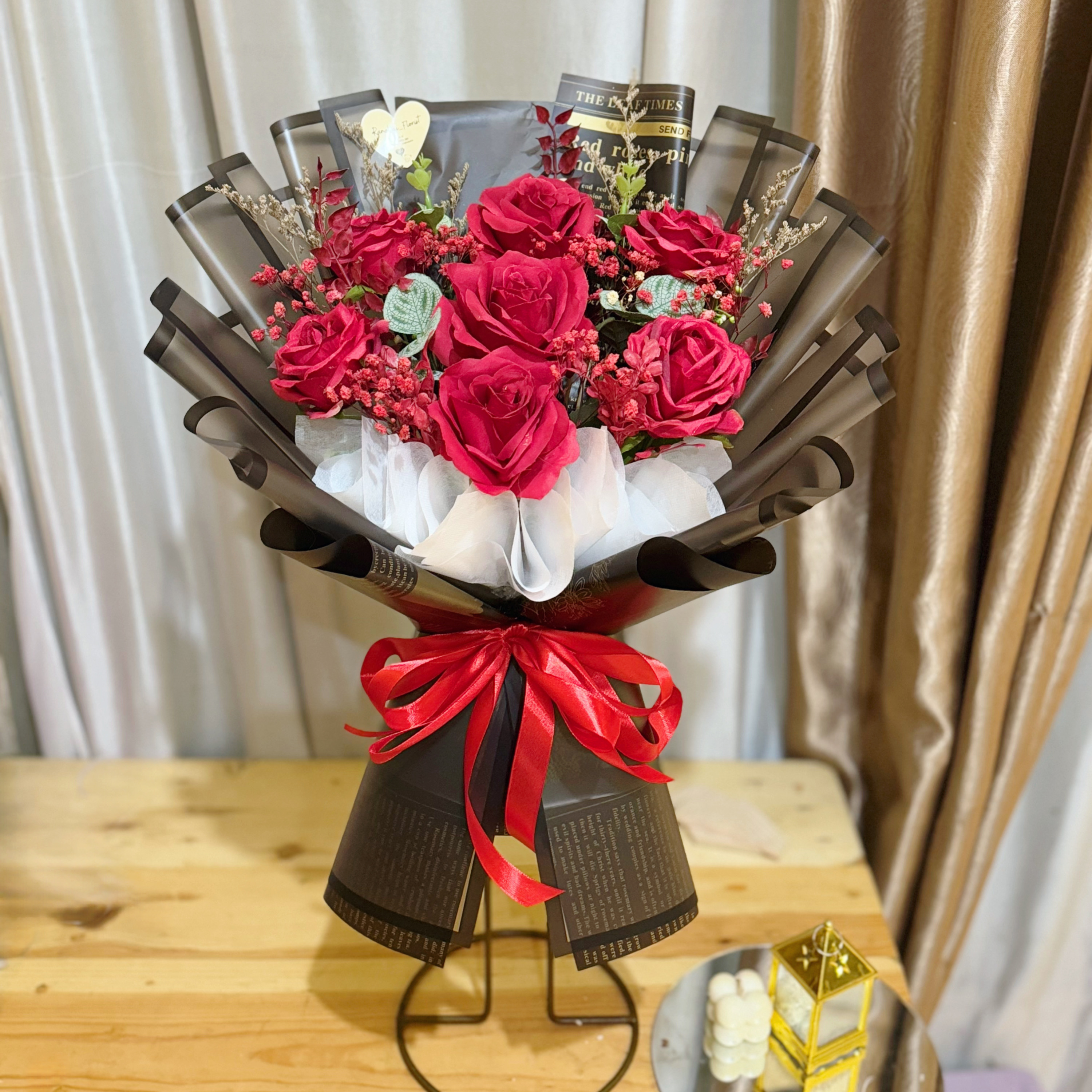 Buket Bunga Rose Diamond