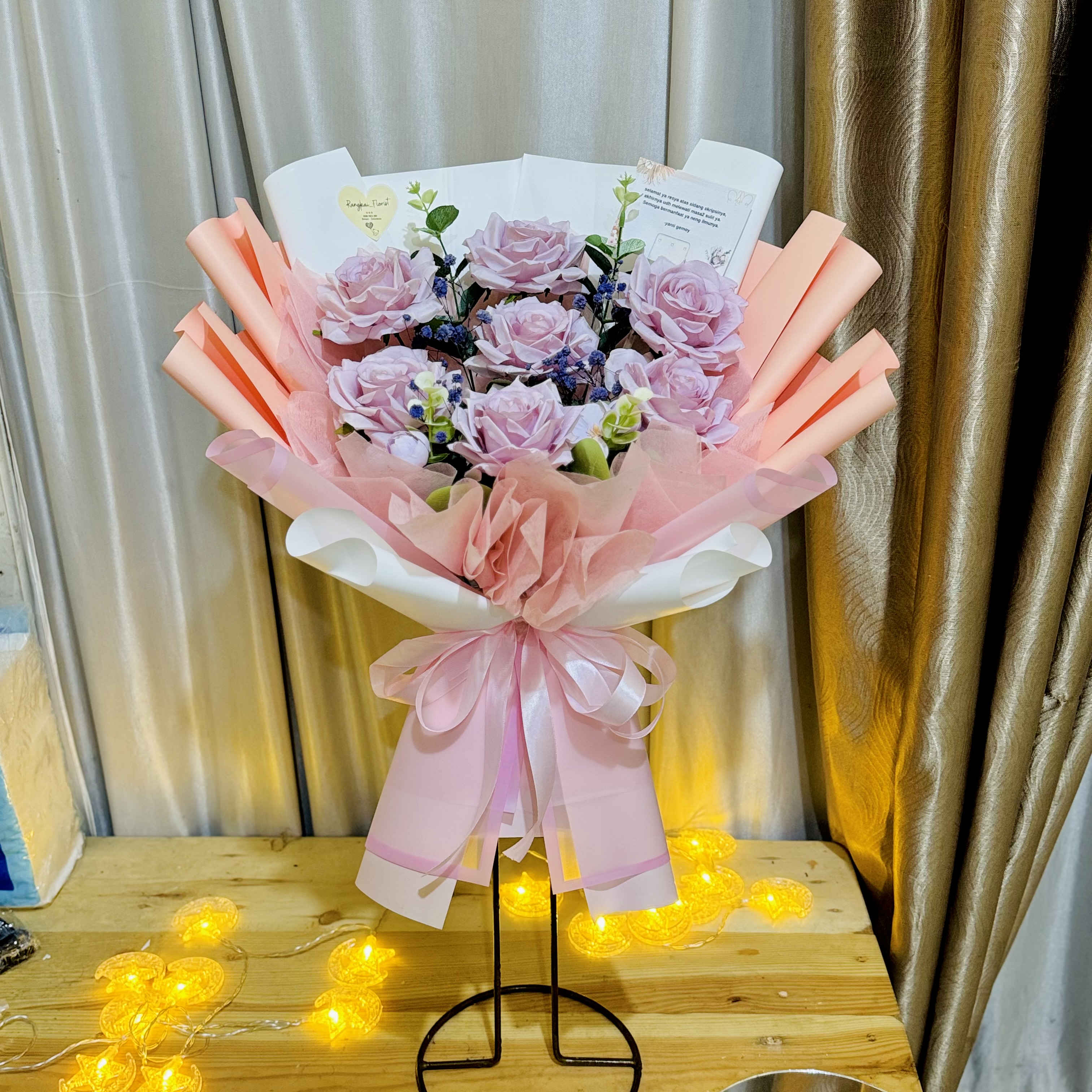 Buket Bunga Rose Diamond